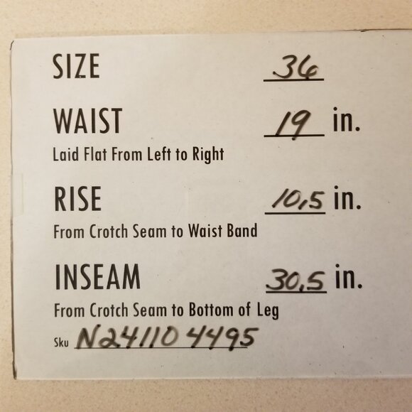 ADRIANO GOLDSCHMIED Weathered 5-Pocket Jeans Tan Size 36x34 ~ 4495 - Picture 2 of 7